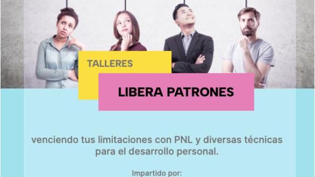 Cartel del Taller Libera Patrones